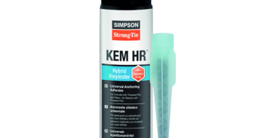 Simpson Strong-Tie KEM HR chemisch anker / hybride vinylester verankeringslijm, patroon 300 ml grijs